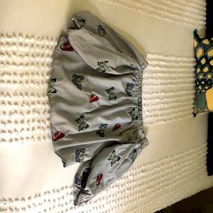 Zara Basic off the shoulder blouse
